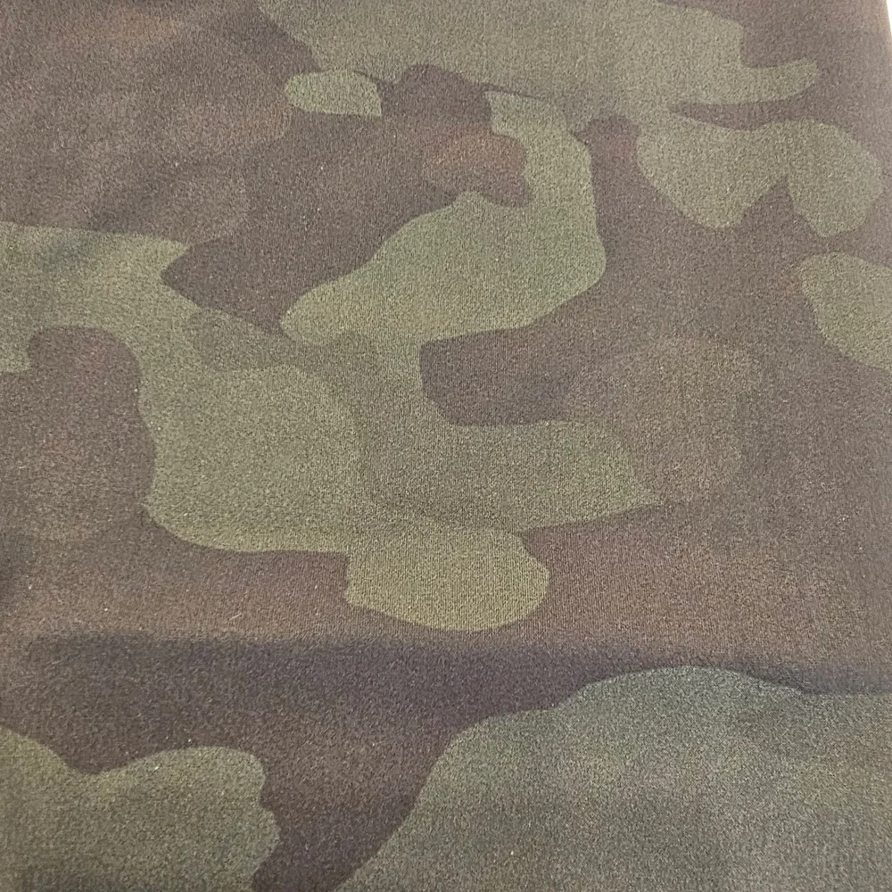 Alo Yoga High Waist Vapor Camo Leggings Dark Green Black Camouflage Large